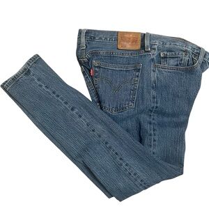 Levi's Jeans 501 CT Button Fly with Leather Patch